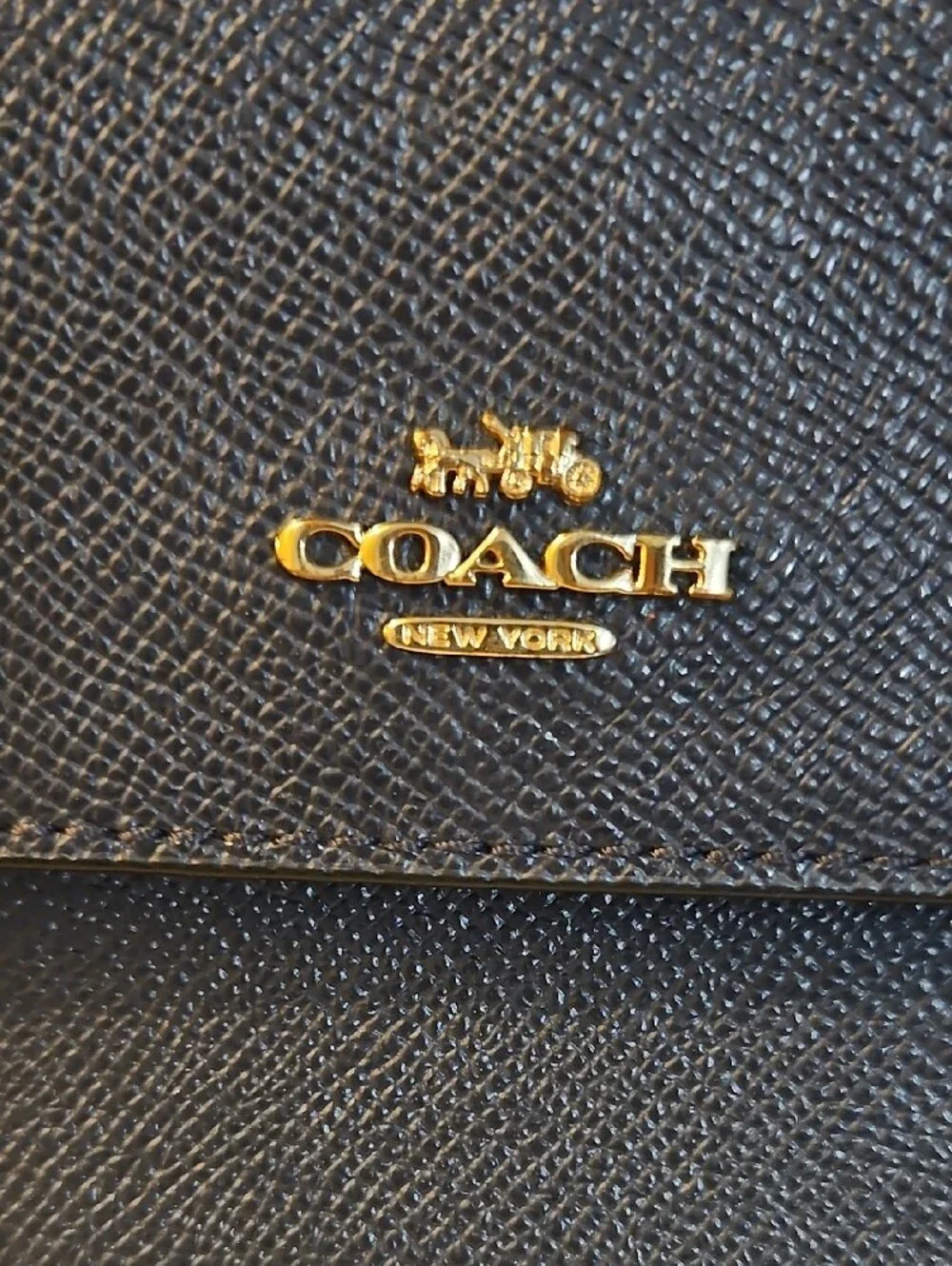 Coach compact wristlet